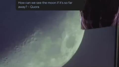 Local moon?