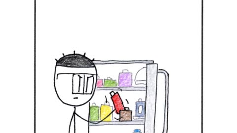 Sticky Shorts: Neal's Law (Stick-y Humor Comic Video)
