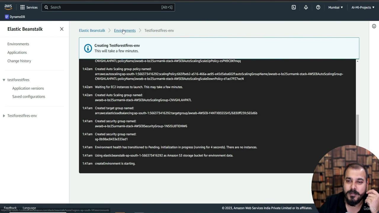 26.8 Project Deployment In AWS Krish Naik ML