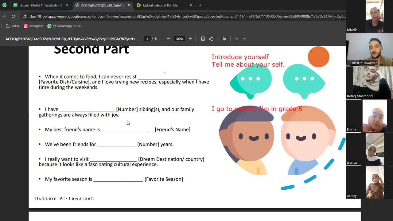 Fluency Builders-A1 (12) Self introduction