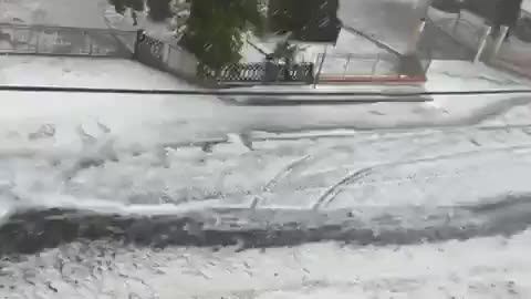 IT’S RAINING, HAILING, SNOWING & FLOODING IN ITALY - ALL ON THE SAME DAY.