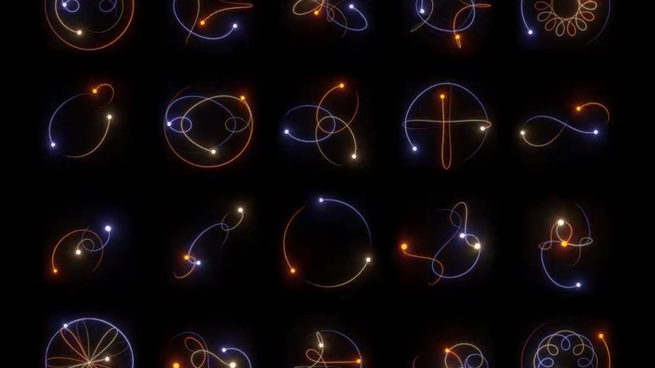 There is no general closed-form solution to the three-body problem. 20 examples