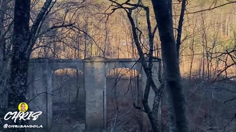 REMAINS OF A BRIDGE!