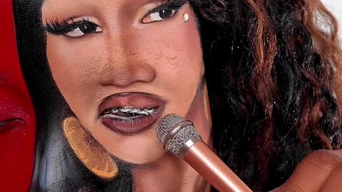 "Eye-Catching" Cardi B Makeup
