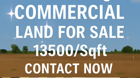 COMMERCIAL LAND FOR SALE || उत्तर मुखी व्यावसायिक भूमि बिक्री के लिए सम्पर्क करे || #commercial