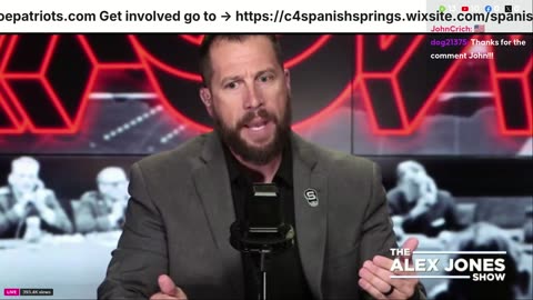 Alex Jones, Info Wars, 05/12/2025