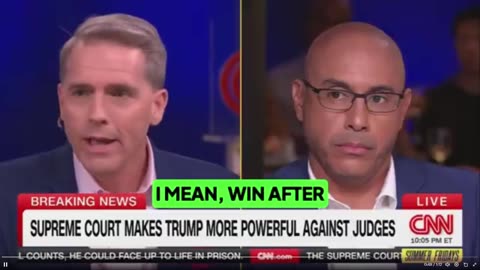 Poor CNN, look at their faces as Jennings tells of Trump's win this week alone