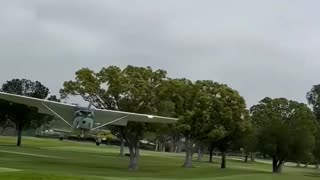 KTLA: "A plane was forced to make an emergency landing at a golf course in the