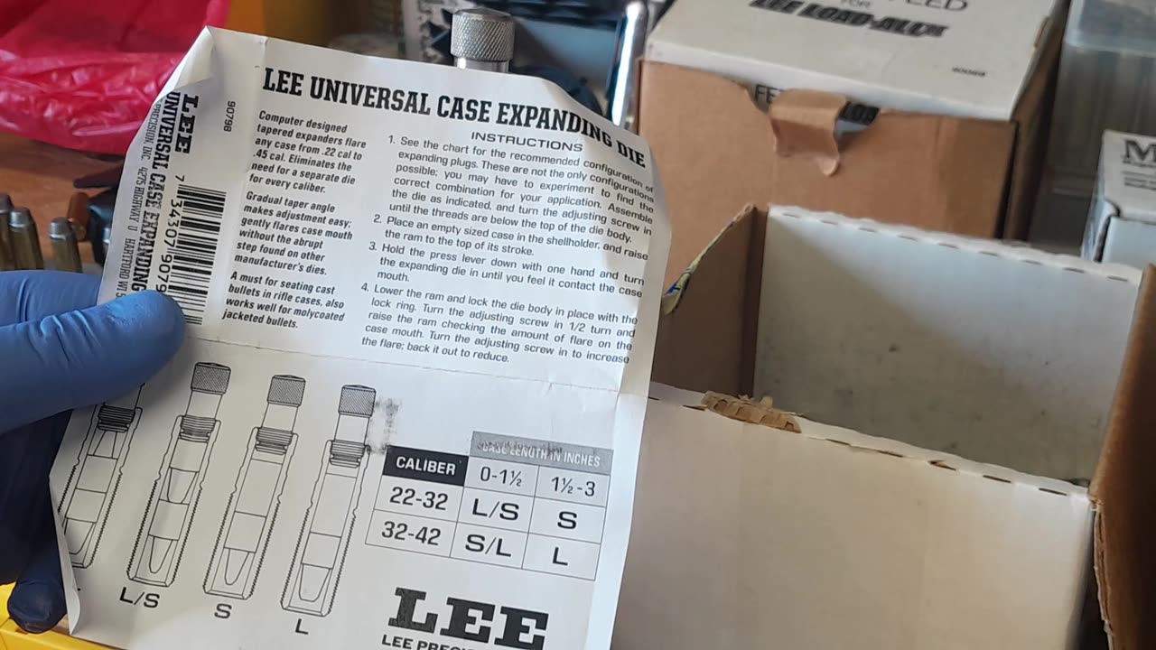 Lee Universal Expander Die
