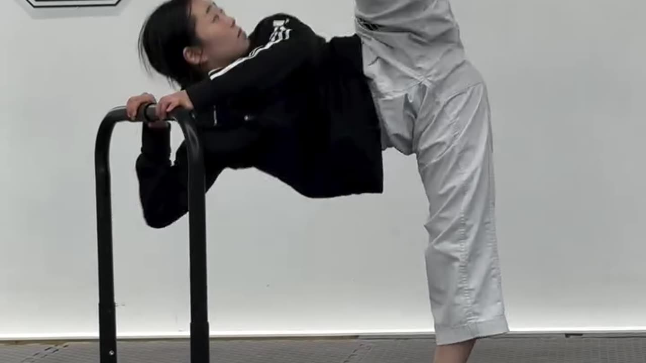 high kick practice