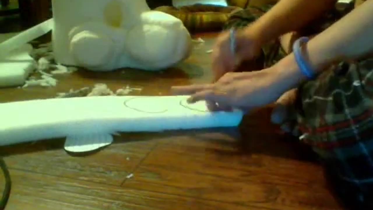 Making a Fursuit Part 1 (Foaming)