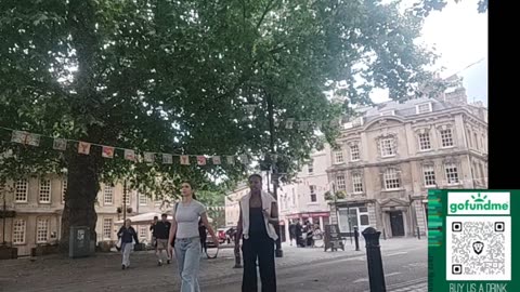 Jazz Nano Street Edition: Busking in Bath, England: 2025 Tour in UK