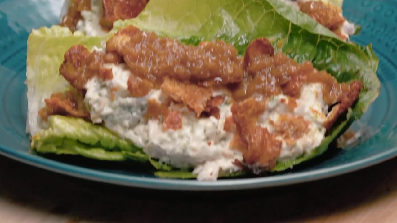 Keto Chicken Salad Cups