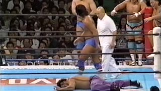 (1996.04.29) R.Choshu, Iizuka, Nishimura & Kojima vs Koshinaka, Nogami, Ohara, Saito - NJPW