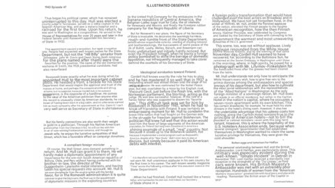 1943 German Newspaper - FDR and his Jew Hyenas & Whites & Asians to America Long Ago