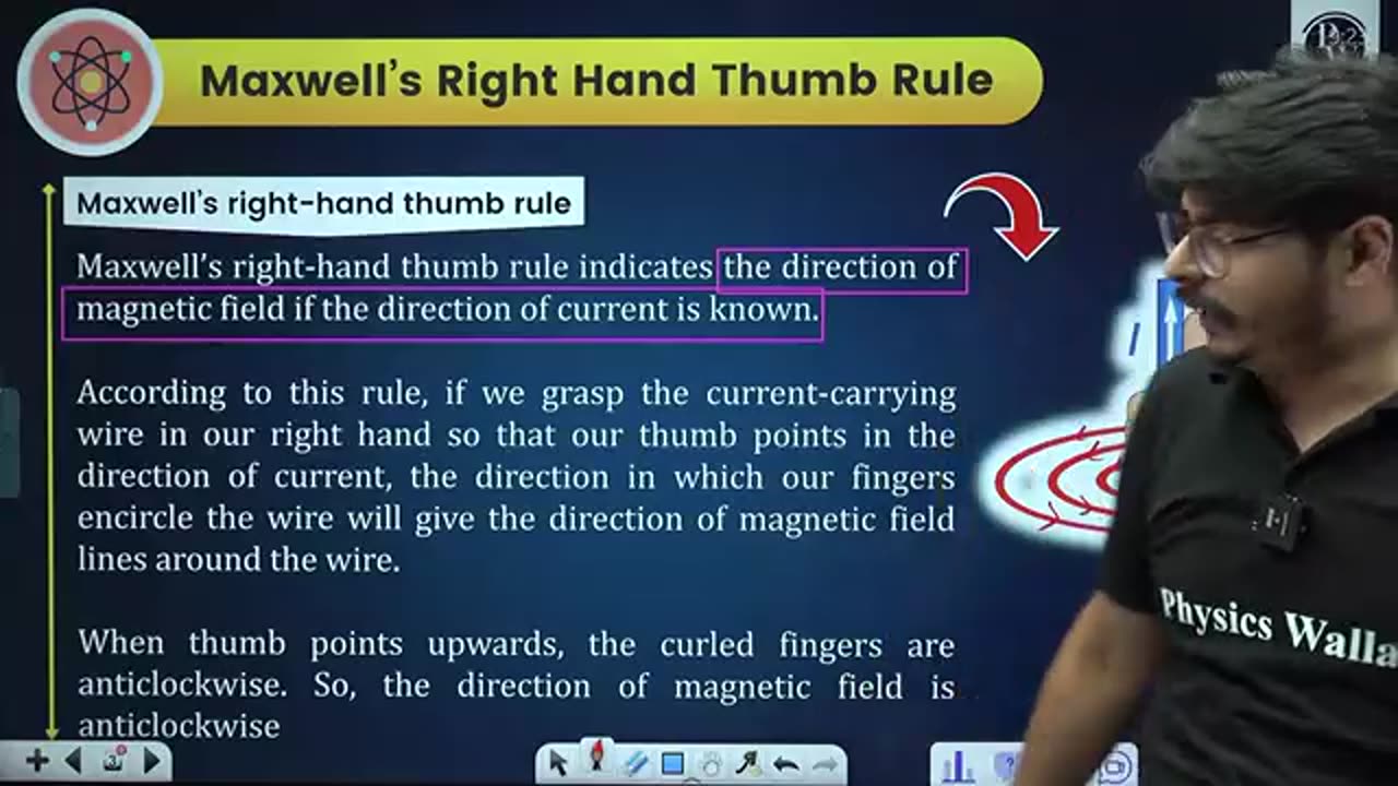 Magnetic Effects of Electric Current 02 —