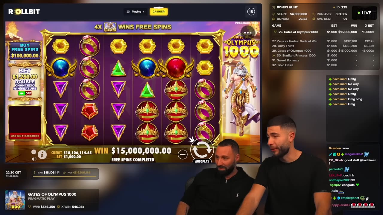 SO I WON $17,000,000 ON LAST NIGHT'S STREAM...