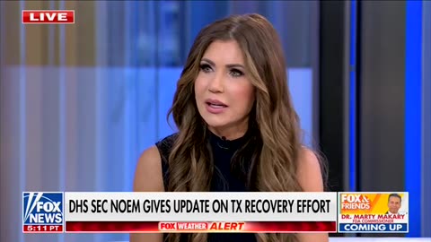 Kristi Noem Turns Tables On CNN's Allegations About Texas Flood Response