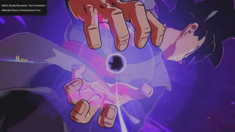 Goku Black vs Goku, Vegeta, and Trunks