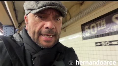 New York subway system where the rats are the boss