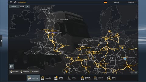 american truck not working so back to euro