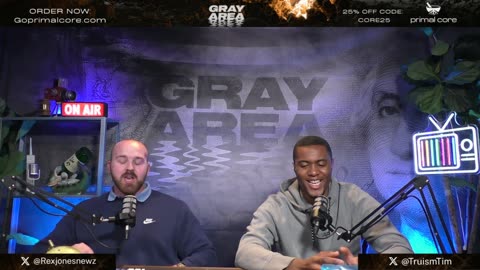 Gray Area LIVE #28: Tim's Back! - Geopolitical Call In Talk Show