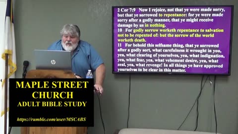 2 Corinthians Chapters 7 & 8