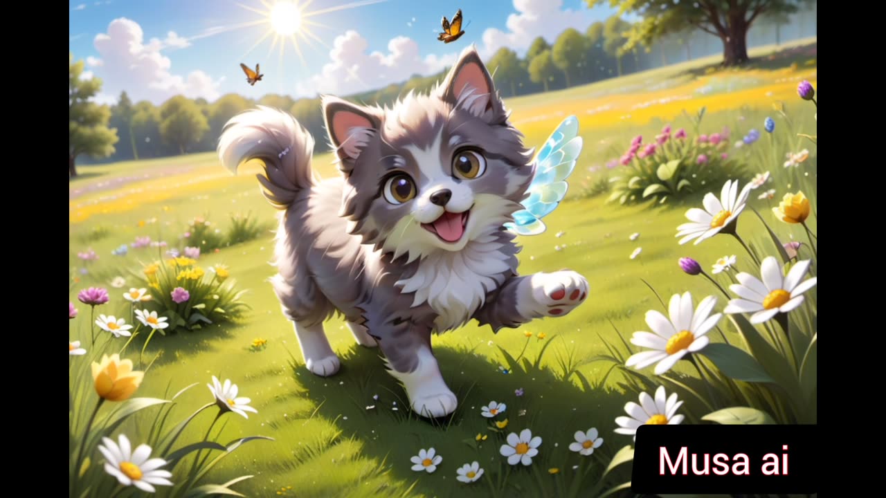 Kitten Puppy And Baby Duck poem