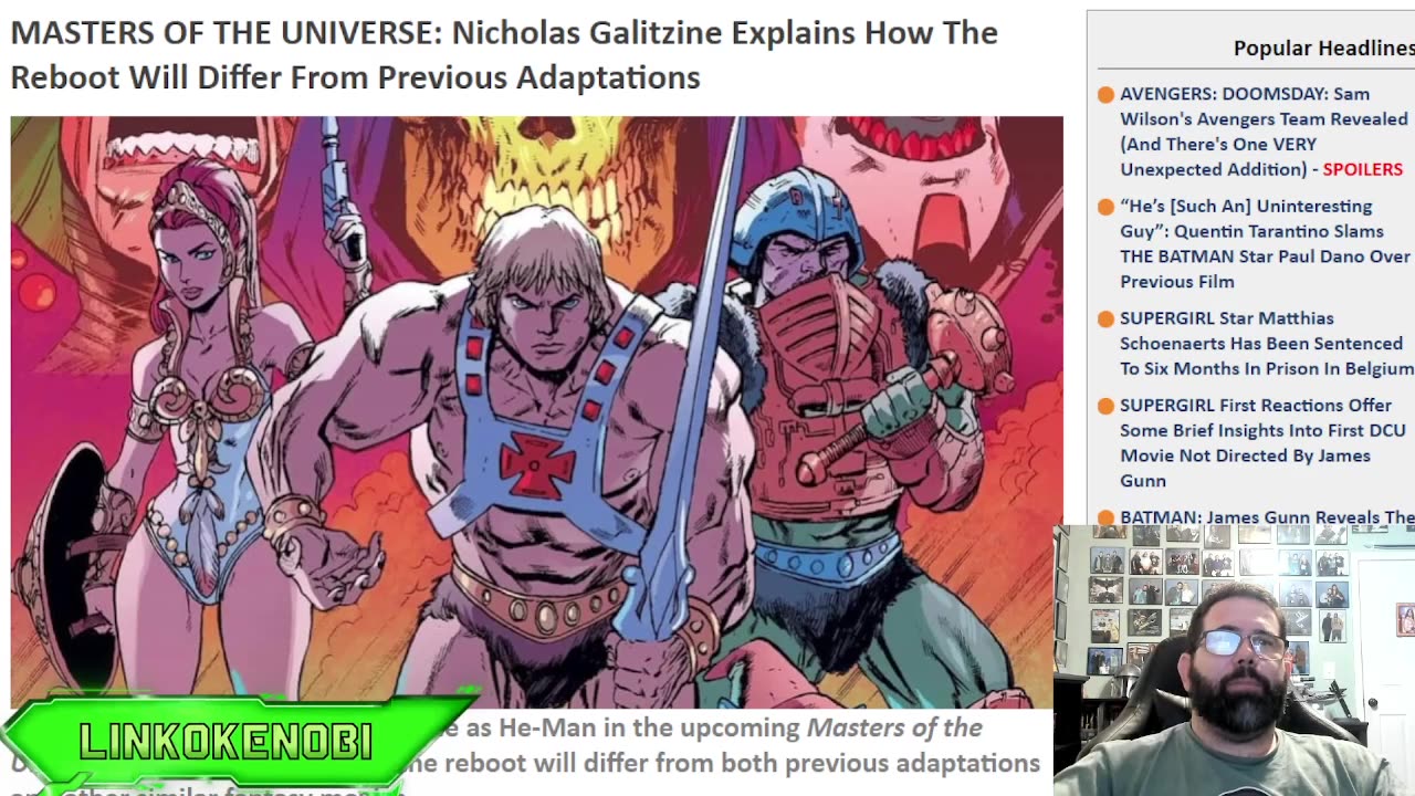 Nicholas Galitzine Gives Update On MOTU Reboot