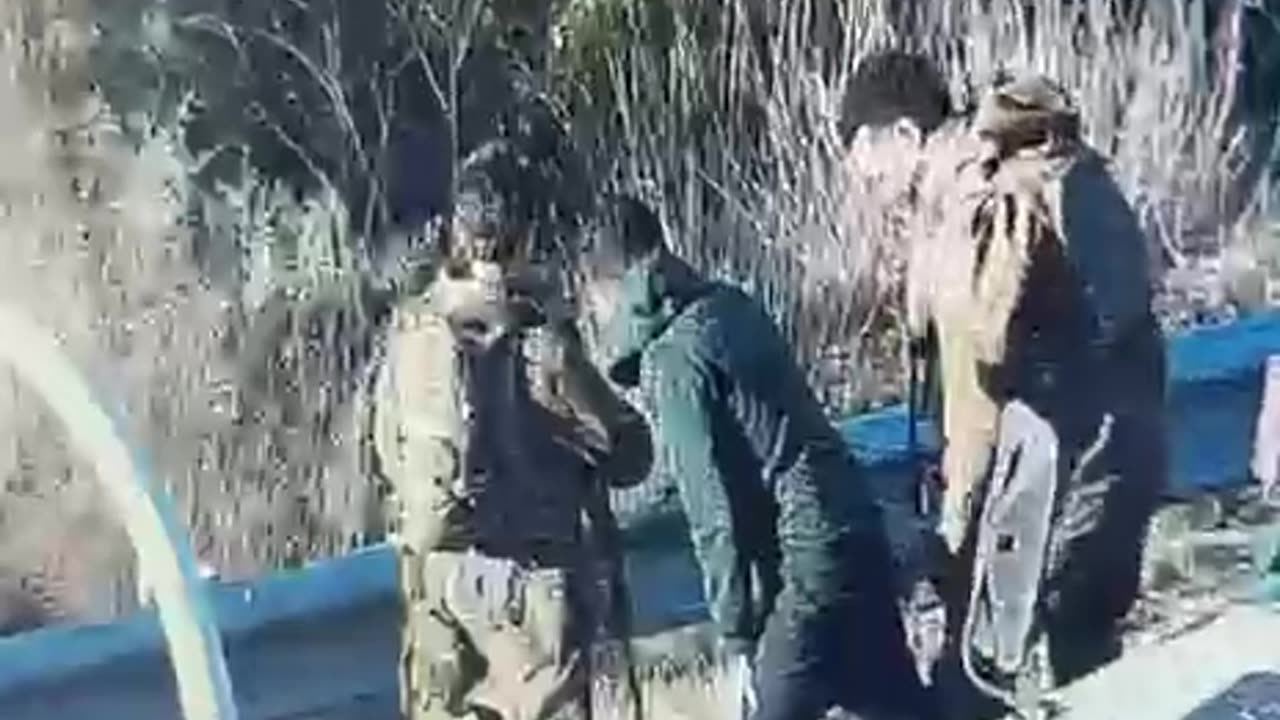 And this is what happens when you treat terrorists with dignity and respect. What an animal.