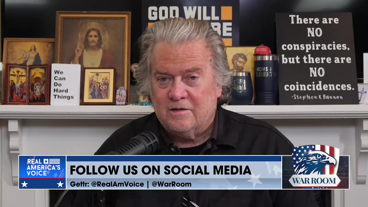 Steve Bannon: “On September 30th You’re Going To Be Sucking On A CR, A Big Ugly CR.”