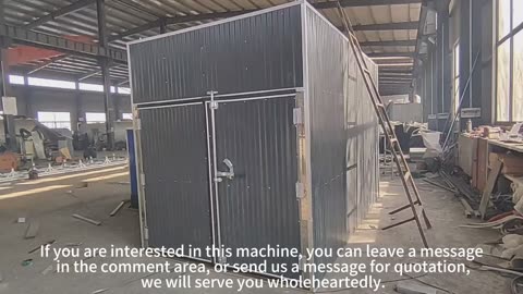 The wood drying hot air furnace