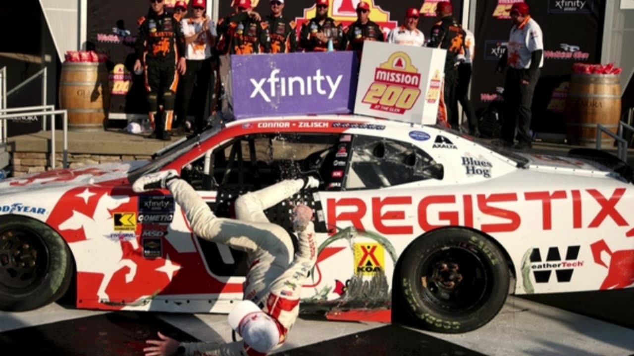 NASCARs Zilisch Gets Prayer Group After Fall