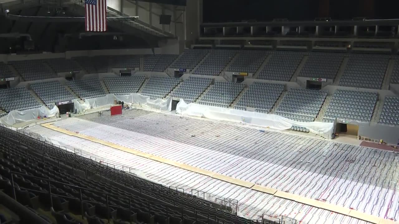 July 25, 2025 - Floor Upgrades Continue at Allen County War Memorial Coliseum