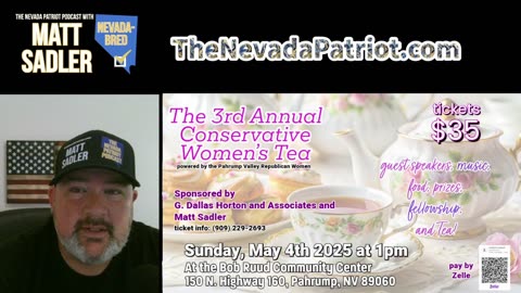 3rd Annual Women's Conservative Tea Tickets Now Available!