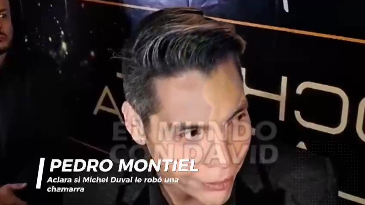 #pedromontiel Enfatizó que nunca acusó a #MichelDuval De Robo, Como sugirieron algunos titulares.