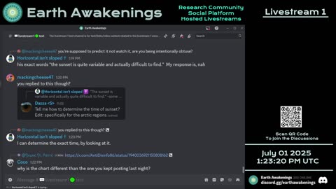Earth Awakenings - Livestream 1 - #3267