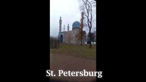 The Blue Mosque Saint Petersburg Russia