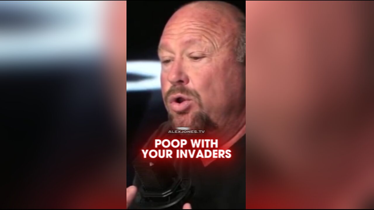 Alex Jones: Welcome Invaders by Pooping on The Floor With Them - 11/17/25