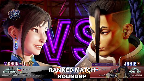 Kuya Kalbo SF6 Ranked Roundup. Chun Li Master Rank [Hori Fight Stick]