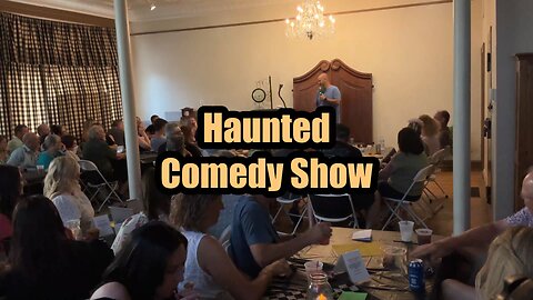 I Did A Comedy Show With A Ghost!