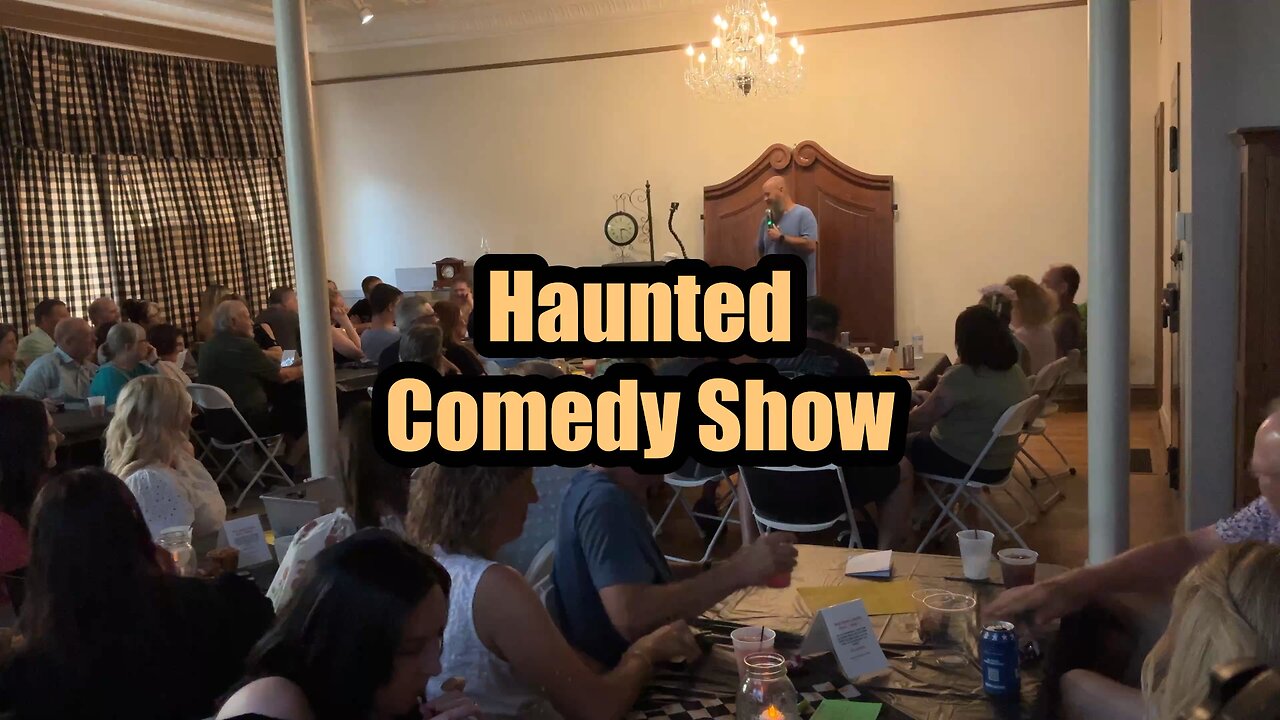 I Did A Comedy Show With A Ghost!