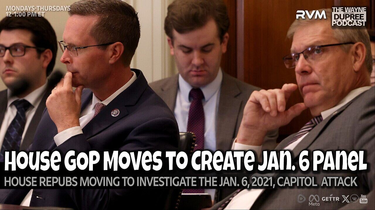 House GOP Revives Jan. 6 Investigation Subcommittee Plans 7/24