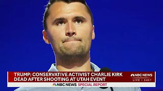 BREAKING: Trump announces Charlie Kirk's death after Utah shooting