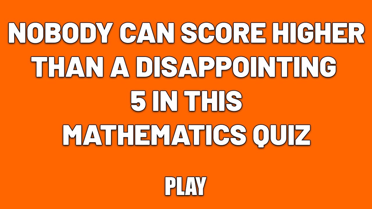 Math Quiz