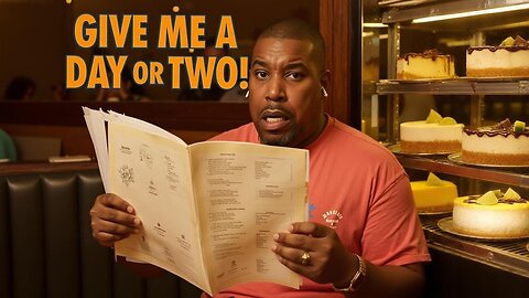 The Cheesecake Factory Menu is Out of Control