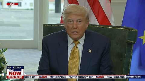 BREAKING: President Trump announces trade deal with EU