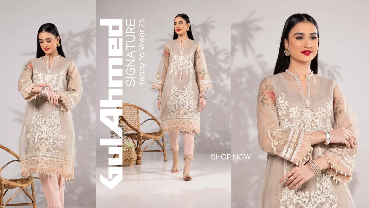 Gul Ahmed Ready to Wear Collection 2025 – Signature Series | Now Available in the UK