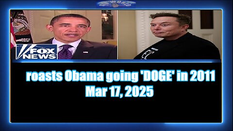 Roasts Obama going 'DOGE' in 2011