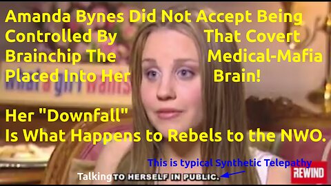Amanda Bynes Was A Brainchipped Rising Star That Instead Rebelled To Find Himself (A Man... da!)